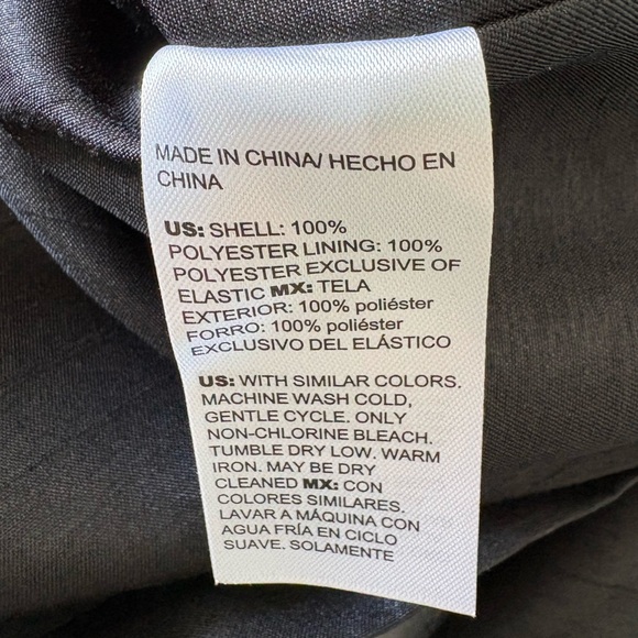 Chico’s Black Dressy Topper Jacket – Ruffle Collar | NWT | Size 3 (16/18) - Picture 9 of 11